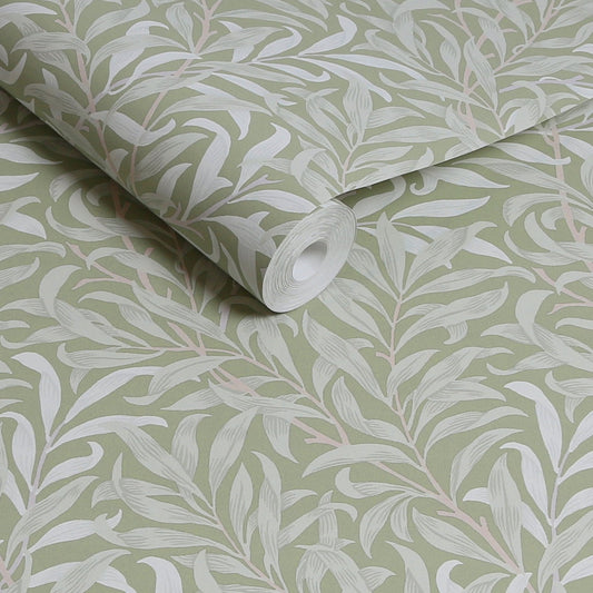 Willow Bough Wallpaper - Sage - 124248 - William Morris AHWallpaper199