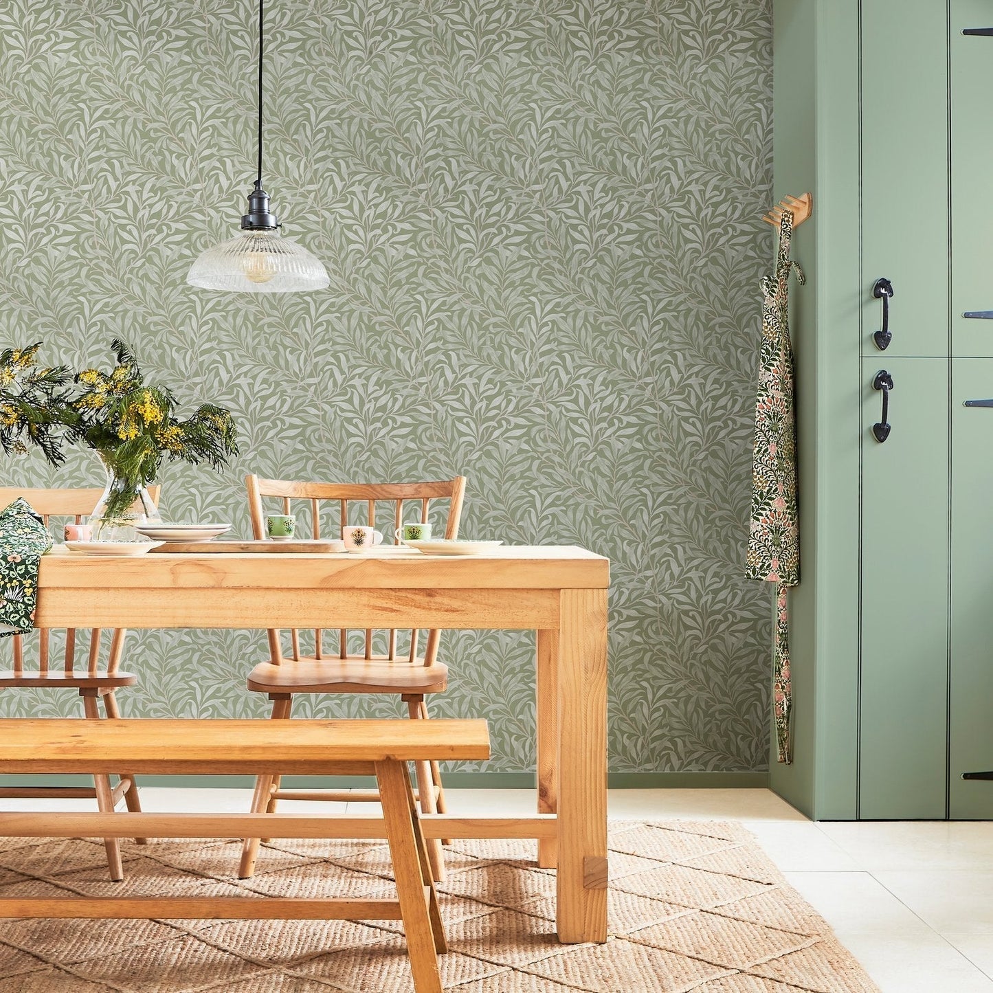 Willow Bough Wallpaper - Sage - 124248 - William Morris AHWallpaper199