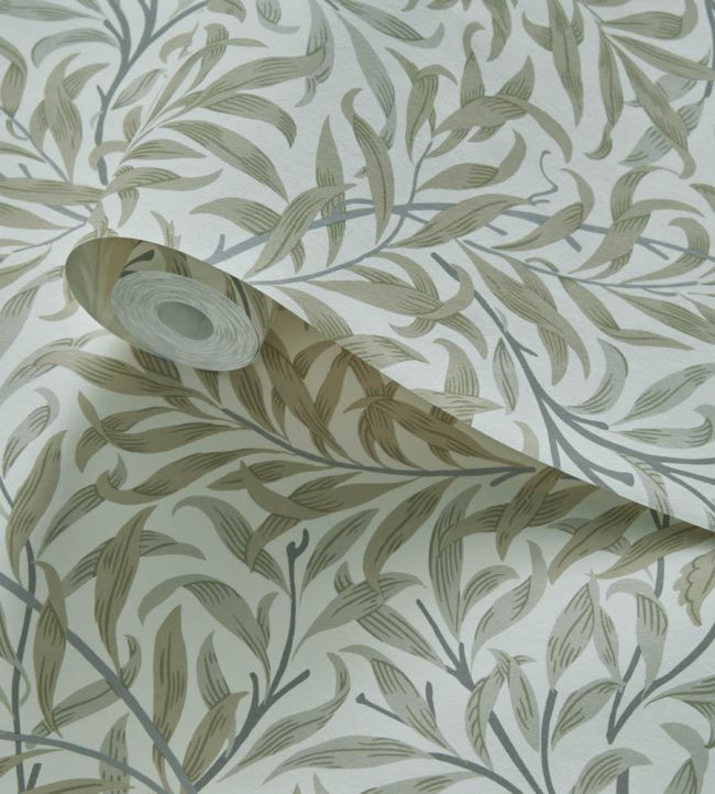 Willow Boughs Wallpaper - Linen - W0172/03 - Clarke & ClarkeWallpaper199