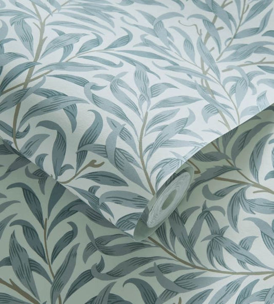 Willow Boughs Wallpaper - Mineral - W0172/04 - Clarke & ClarkeWallpaper199