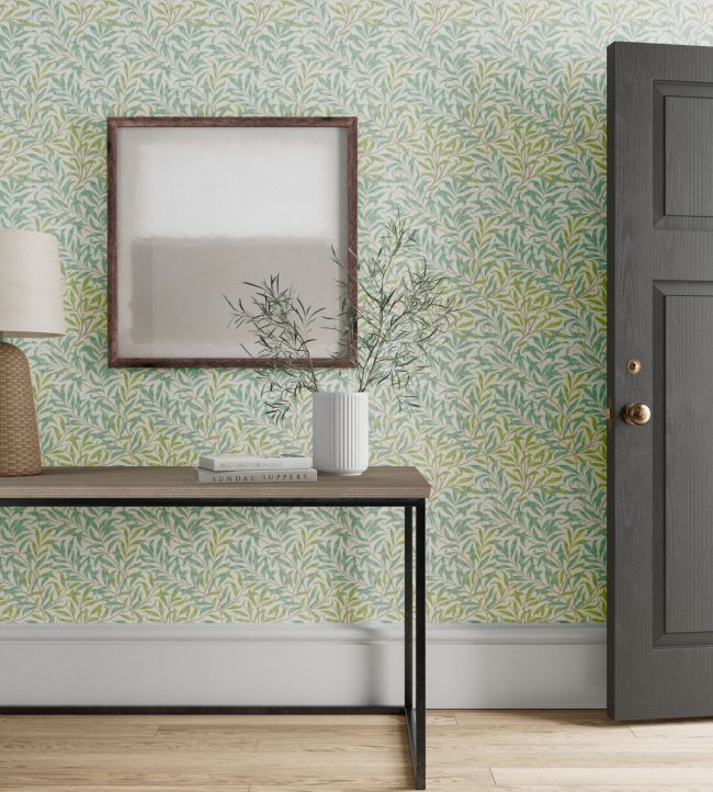 Willow Boughs Wallpaper - Willow/Seaglass - 217083 - Morris & CoWallpaper199