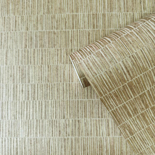 Zen Bamboo Screen Wallpaper - Bronze Brown - Galerie - DWP0362 - 02Wallpaper199