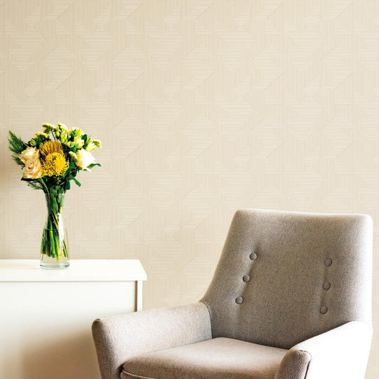 Zen Cleopatra Wallpaper - Beige - Galerie - DWP0368 - 01Wallpaper199