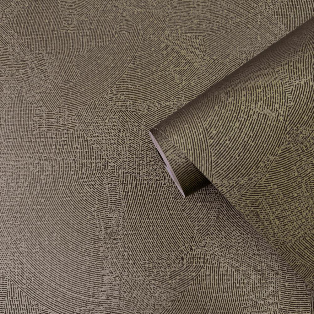 Zen Plaster Fan Wallpaper - Dark Rose Gold - Galerie - DWP0366 - 08Wallpaper199