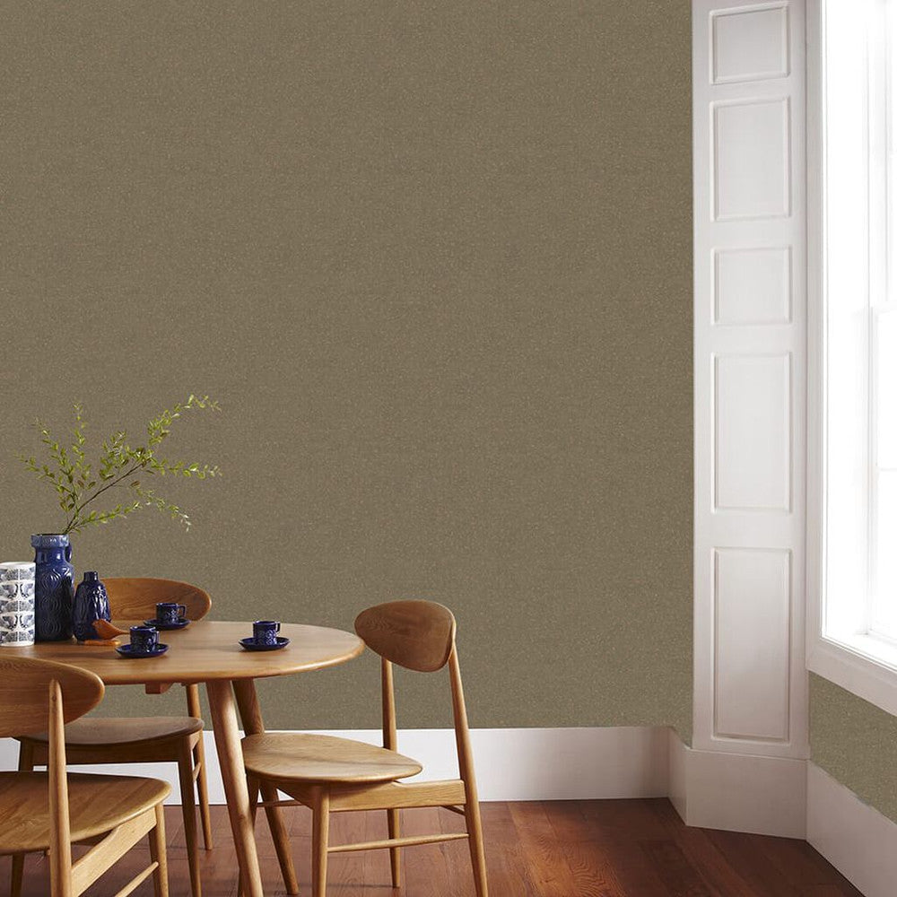 104772 - Confetti Wallpaper - Chocolate & Rose Gold - Boutique Luxury