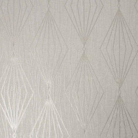 111309 - Marquise Geo Wallpaper - Pearl - Boutique Luxury