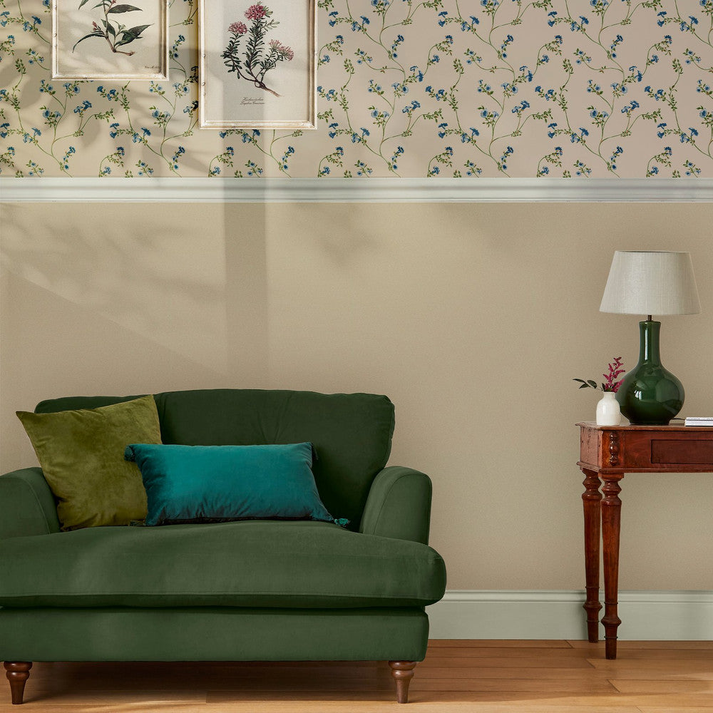 120887 - Plain Wallpaper - Beige - Joules