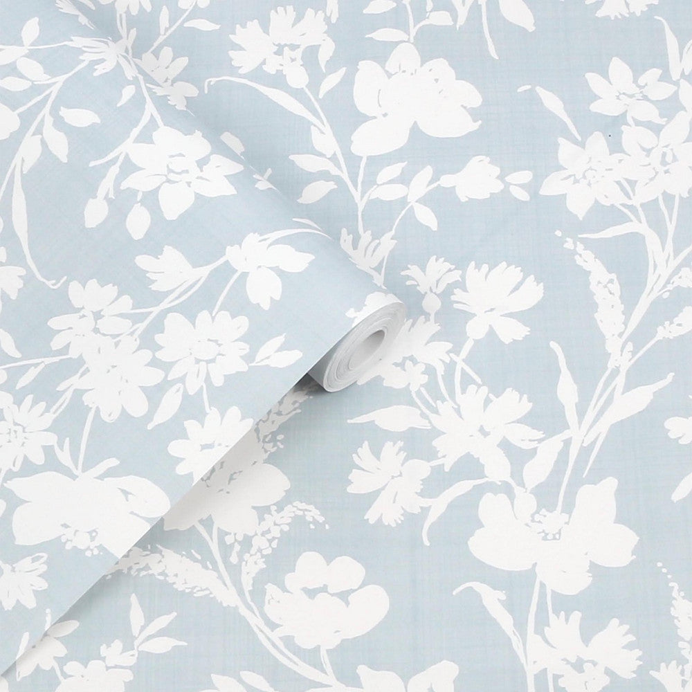 130109 - Rye Wallpaper - Pale Seaspray - Laura Ashley