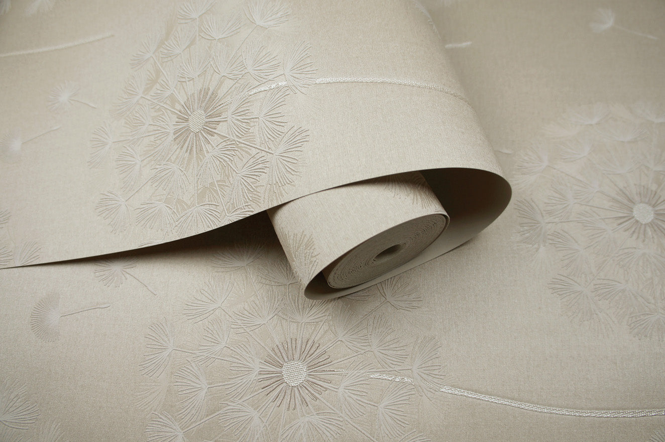 36002 - Allora Wallpaper - Cream - Holden Decor