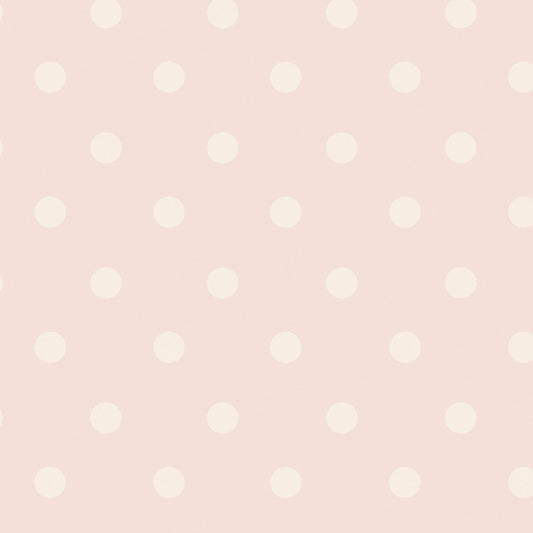 Button Spot Wallpaper - Pink - 125520 - Cath Kidston