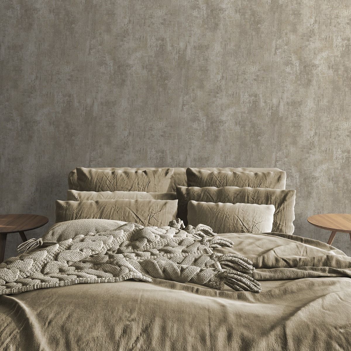 Cove Texture Wallpaper - Cream - Muriva