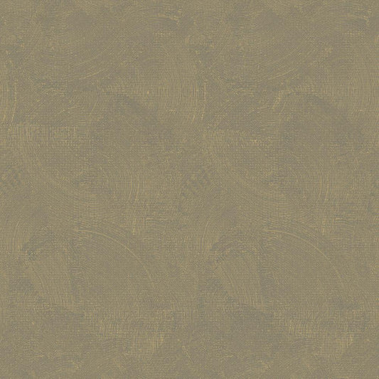 Zen Plaster Fan Wallpaper - Gold