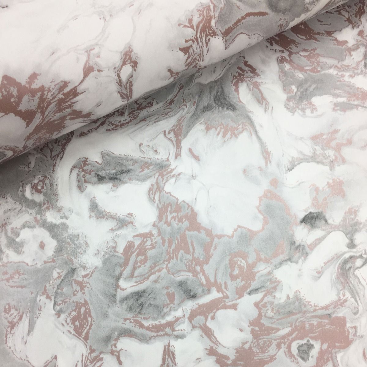 Elixir Marble Wallpaper - Rose Gold / Grey - Muriva