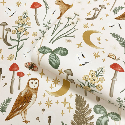 Enchanted Twilight Wallpaper - Natural - Muriva