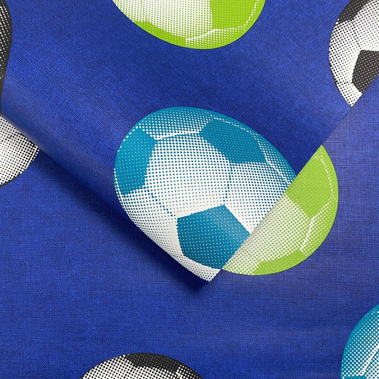Football Wallpaper - Blue - Muriva