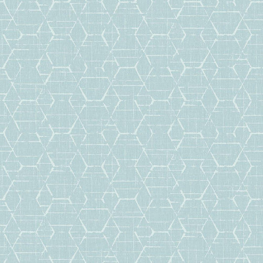 G78245 - Atmosphere Hextex Wallpaper - Aqua - Galerie