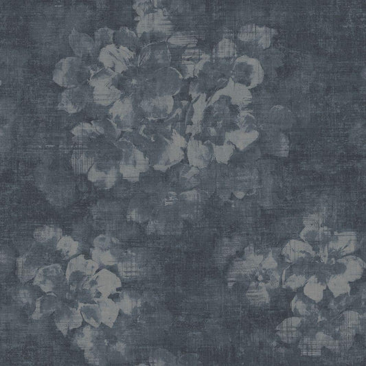 G78258 - Atmosphere Mystic Floral Wallpaper - Blue - Galerie