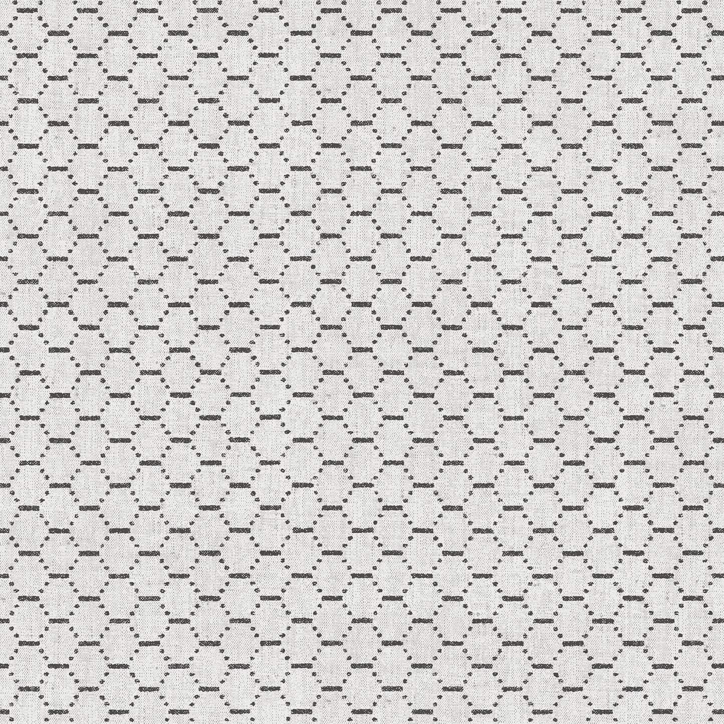 G78293 - Bazaar Honey Comb Wallpaper - Grey / Black - Galerie