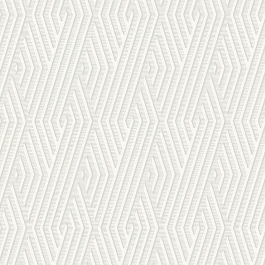 Galactik Beta Geo Wallpaper - White - Muriva