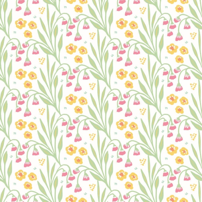 Meadow Stripe Wallpaper
