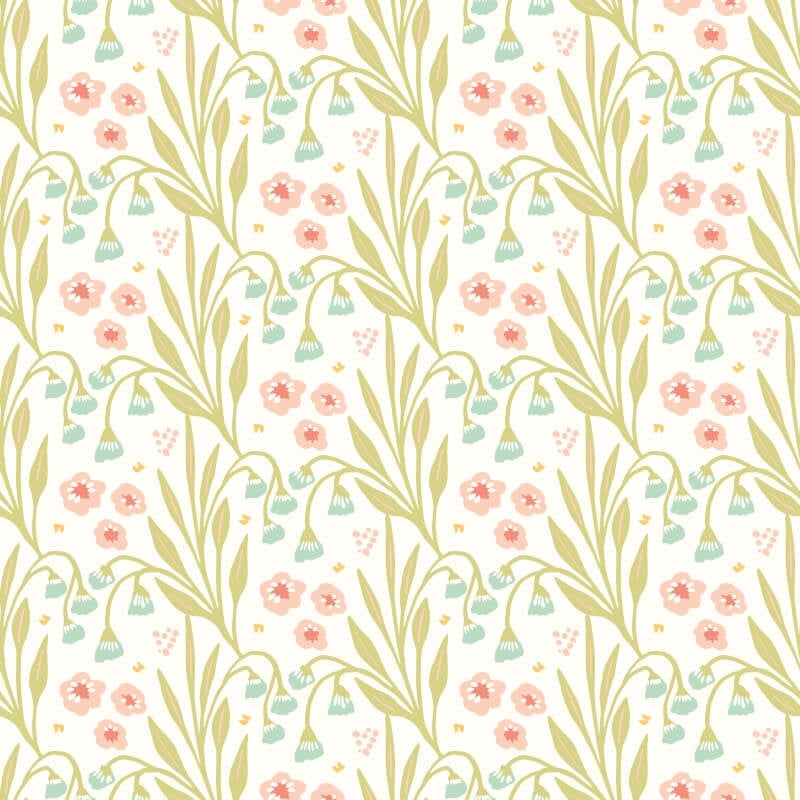 Meadow Stripe Wallpaper
