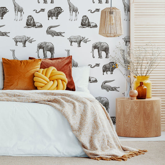 LH900178 - Mufasa Wallpaper - Savanna Brown - Lust Home
