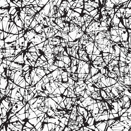 LH900201 - Scribble Wallpaper - Monochrome - Lust Home