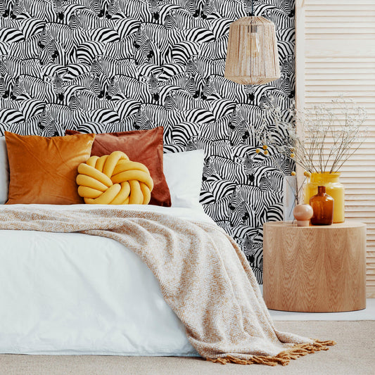 LH900266 - Hide and Seek Wallpaper - Monochrome - Lust Home