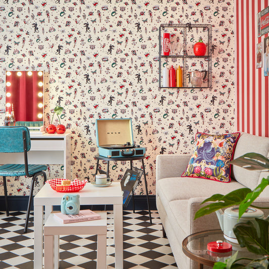 LH900478 - Hello Sailor Wallpaper - Gluten Free - Lust Home