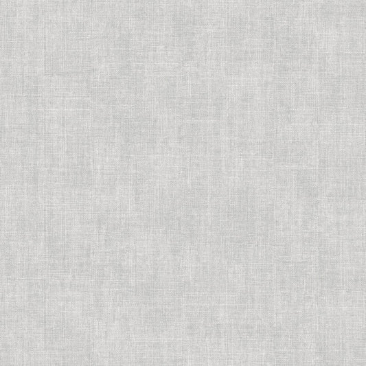 Linen Texture Effect Wallpaper - Grey - Muriva