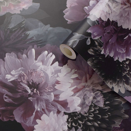 Lipsy Issey Wallpaper - Mauve - Muriva
