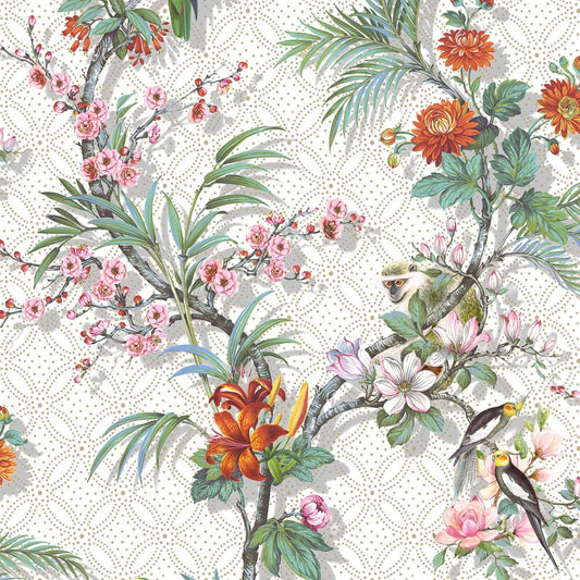 Odyssee Reverie Wallpaper - Green - Muriva