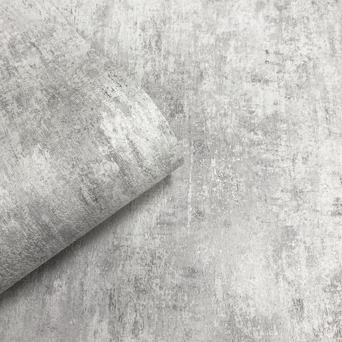 Phelan Texture Wallpaper - Grey - Muriva