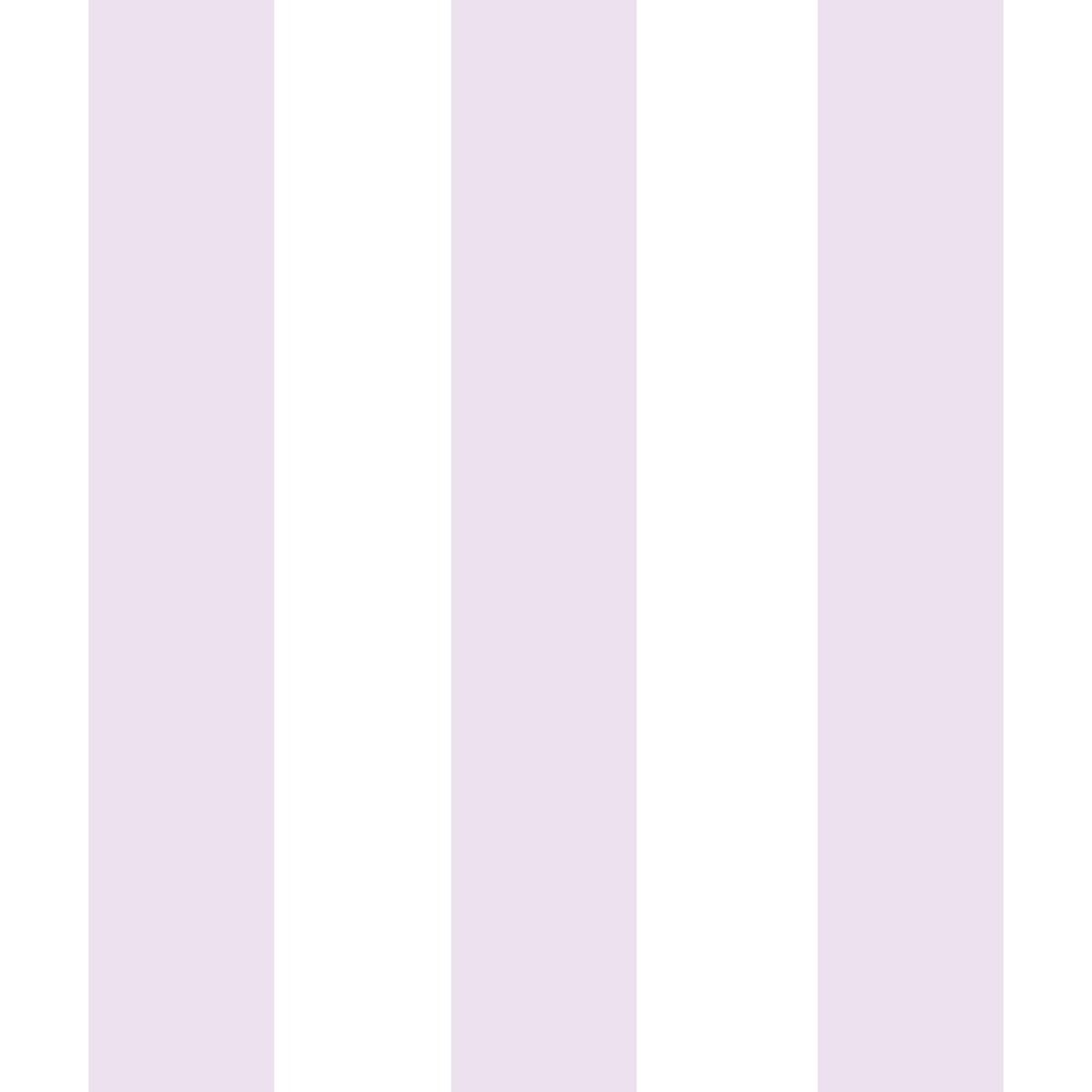 Sassy B Stripe Tease Wallpaper - Lilac - Muriva