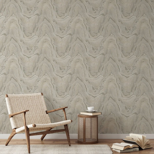 Woodgrain Wallpaper - Natural - Muriva