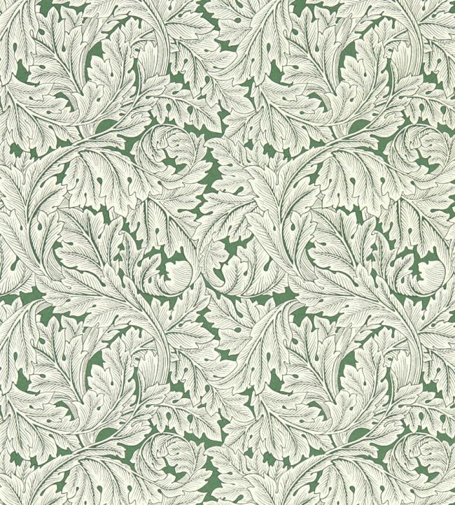 Acanthus Wallpaper - Sage - W0175/01 - Clarke & ClarkeWallpaper199