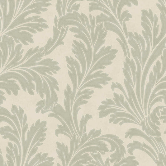 Acanthus Wallpaper - Sage/Cream - Holden Décor - 36430Wallpaper199