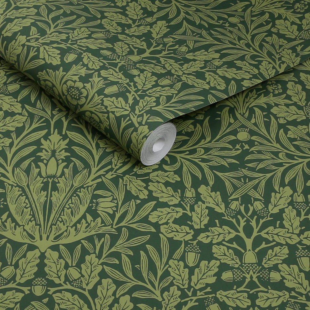 Acorn Wallpaper - Garden Green - 140490 - William MorrisWallpaper199