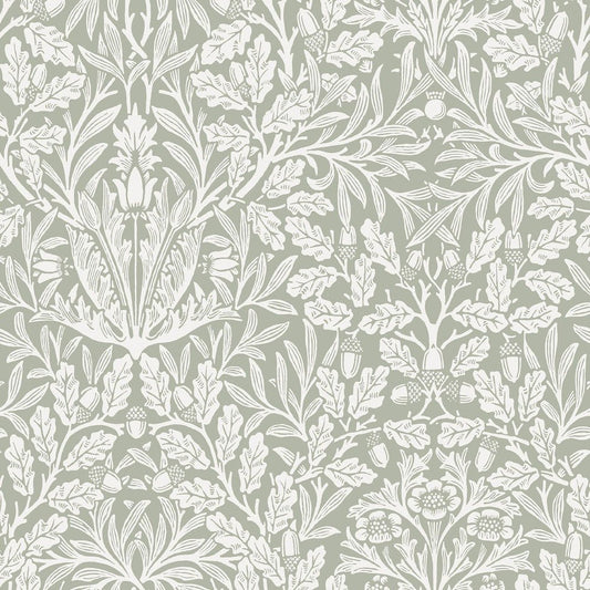 Acorn Wallpaper - Sage - 140492 - William MorrisWallpaper199