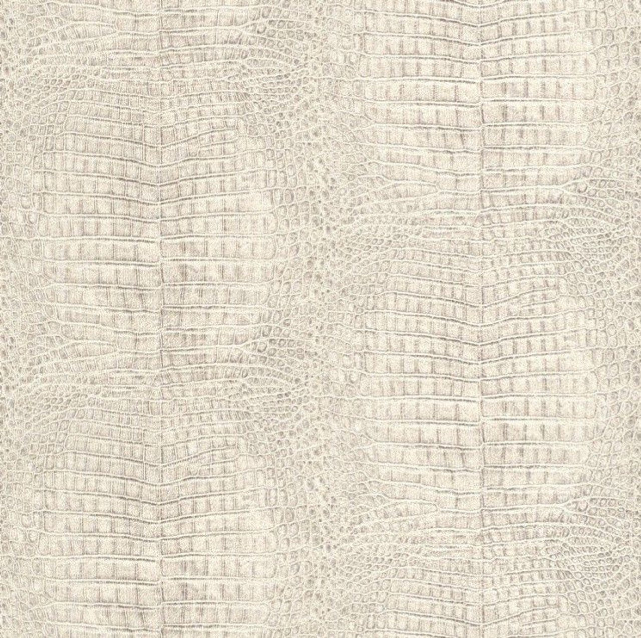 African Queen Croc Effect Wallpaper - Cream - Rasch - 422566Wallpaper199