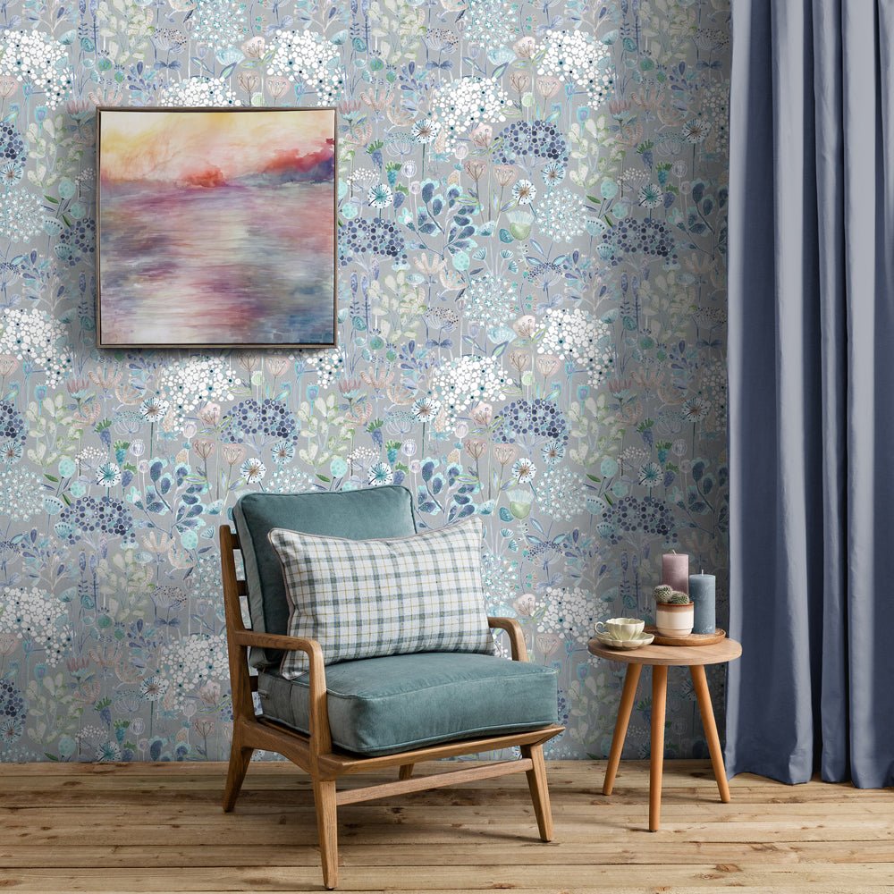 Ailsa Wallpaper - Cornflower - Voyage Maison - AILSA/WPO/CORWallpaper199