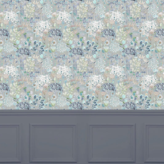 Ailsa Wallpaper - Cornflower - Voyage Maison - AILSA/WPO/CORWallpaper199
