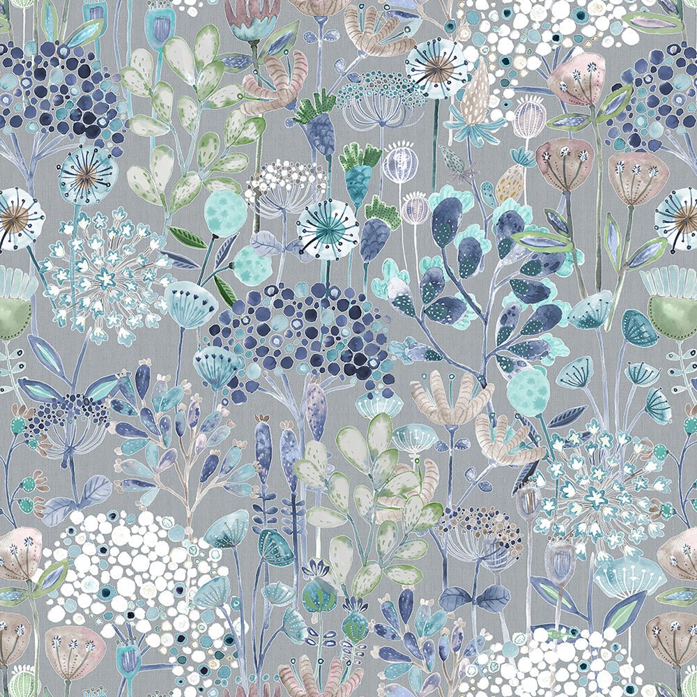 Ailsa Wallpaper - Cornflower - Voyage Maison - AILSA/WPO/CORWallpaper199