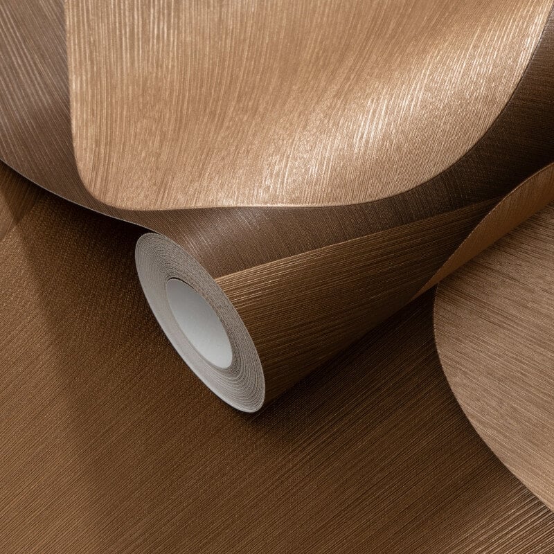 Allure Retro Geometric Metallic Wallpaper - Brown/Bronze - Erismann - 10423 - 48Wallpaper199