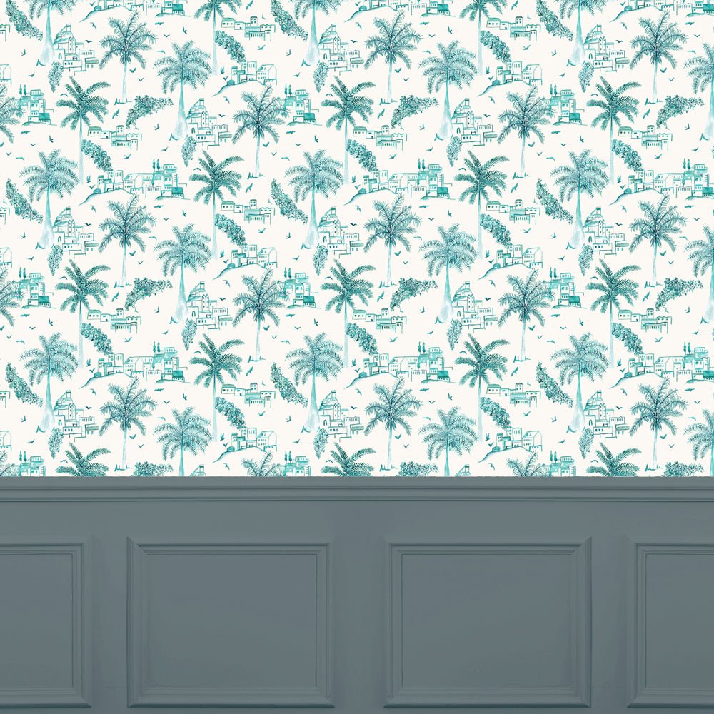 Altea Wallpaper - Seamist - Voyage Maison - ALTEA/WPO/SEAWallpaper199