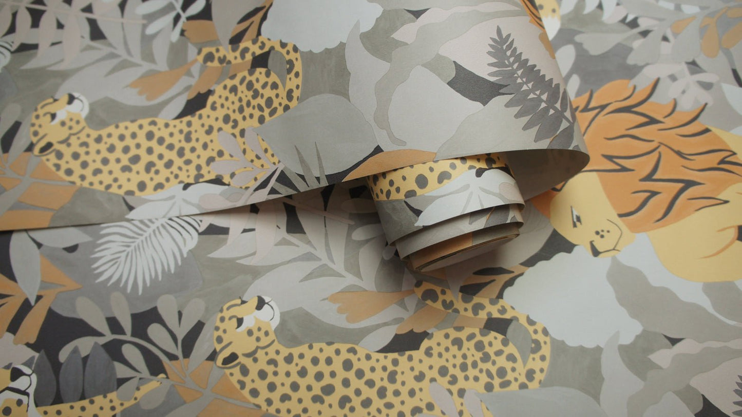Animal Kingdom Wallpaper - Neutral - Holden Décor - 13072Wallpaper199