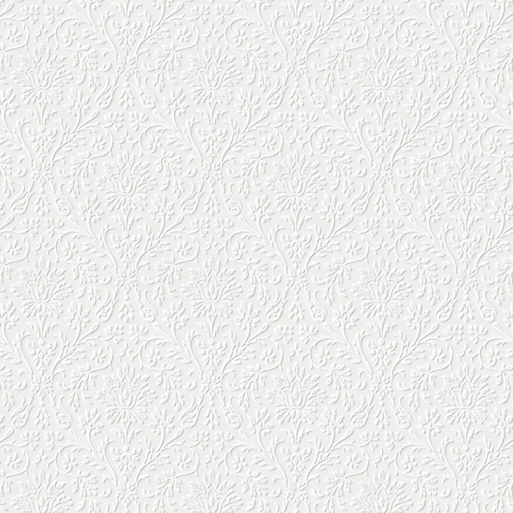 Annecy Paintable Wallpaper - White - Laura Ashley - 113418Wallpaper199
