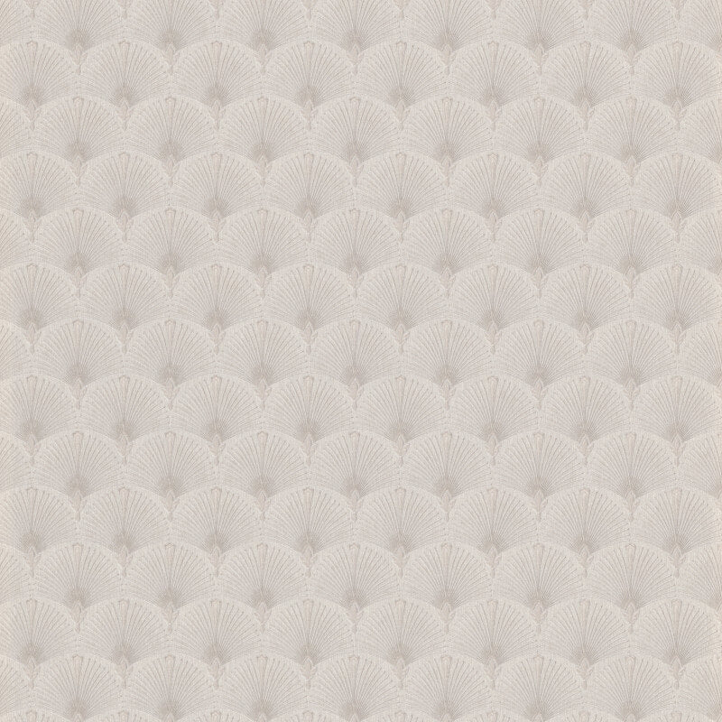 Antionette Fan Metallic Wallpaper - Taupe - Erismann - 10346 - 37Wallpaper199