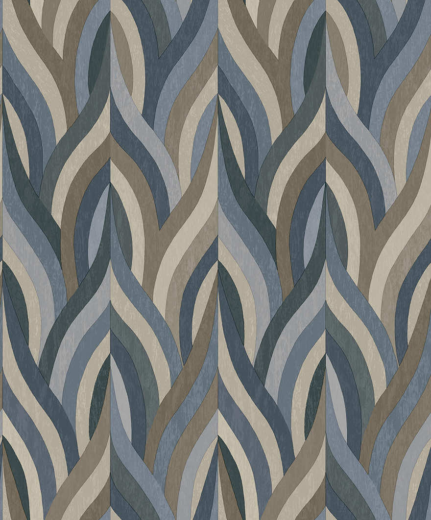 Arabesque Wallpaper - Blue - Holden Décor - 36372Wallpaper199