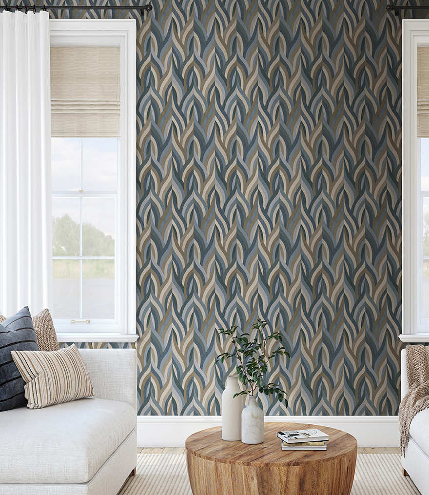 Arabesque Wallpaper - Blue - Holden Décor - 36372Wallpaper199